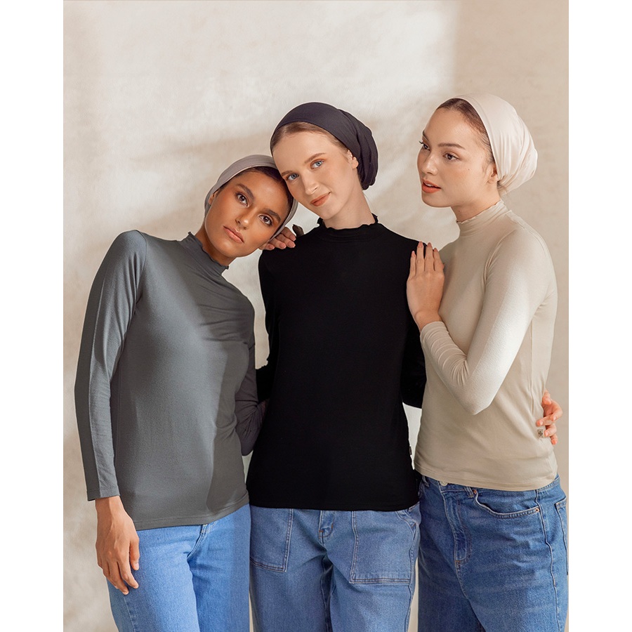 Heaven Lights - HL Purity Manset L/S TurtleNeck - Inner Dalaman Wanita