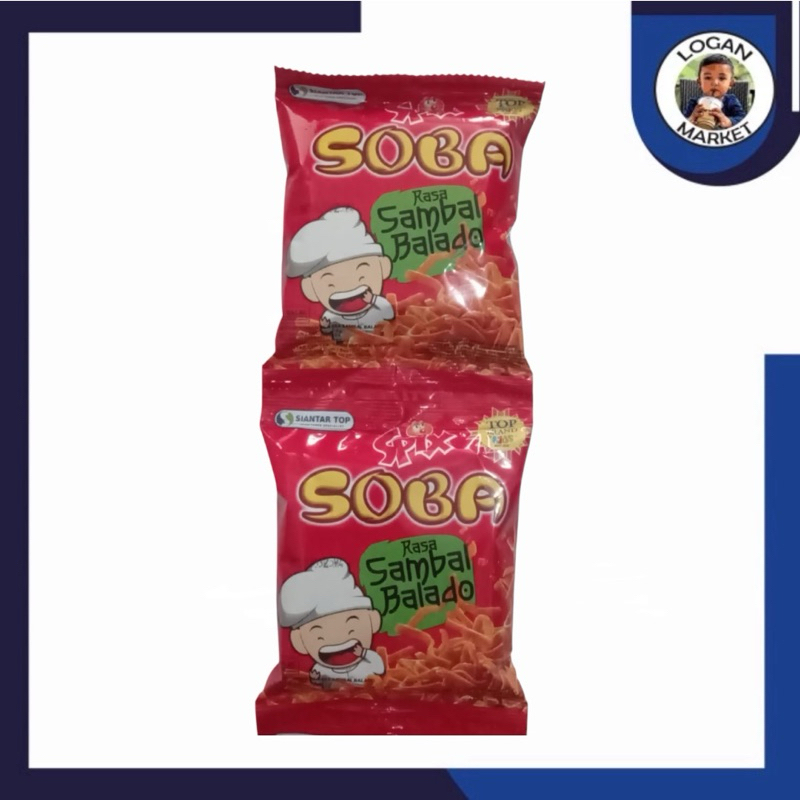 

Spix Soba Mie Snack Sambal Balado Renceng Isi 10 Pcs Sachet.