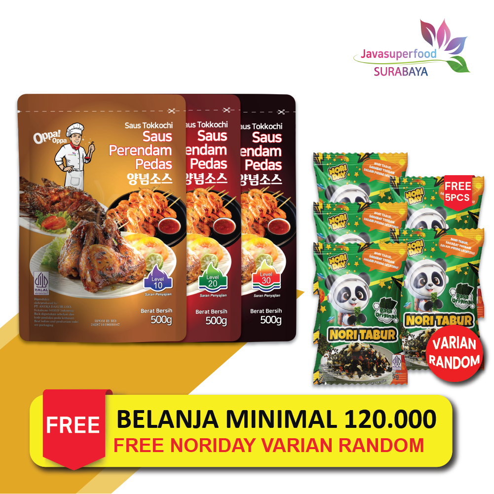 

Saus Perendam Pedas Tokkochi Saus Buldak Pedas 500g Oppa-Oppa