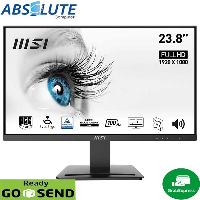 LED MSI Pro MP225V 22" 100Hz Frameless Monitor Ori Gaming Office MP 225 V 225V