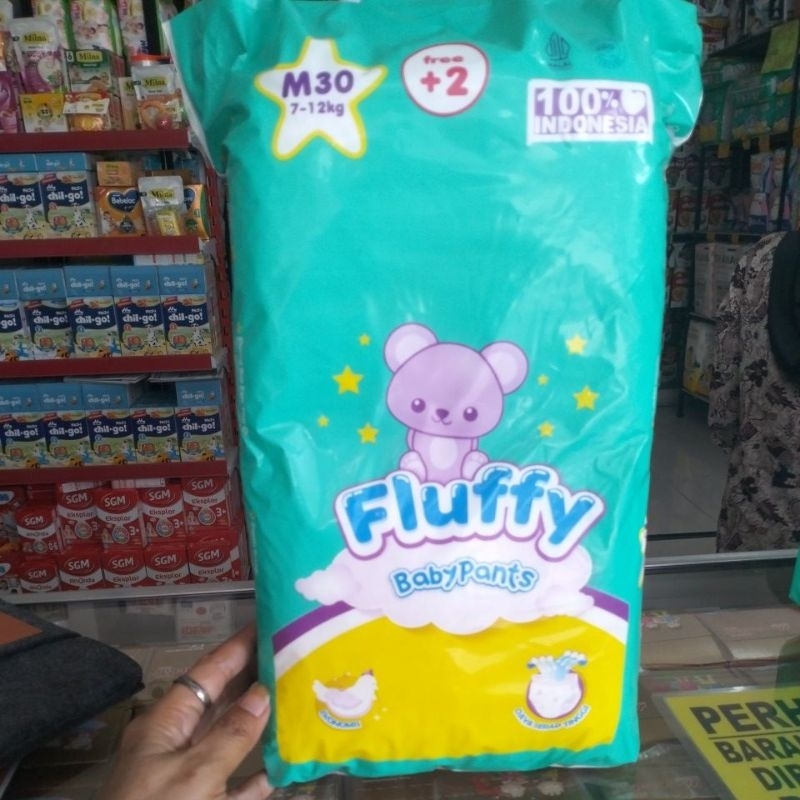 FLUFFY POPOK MURAH...M30