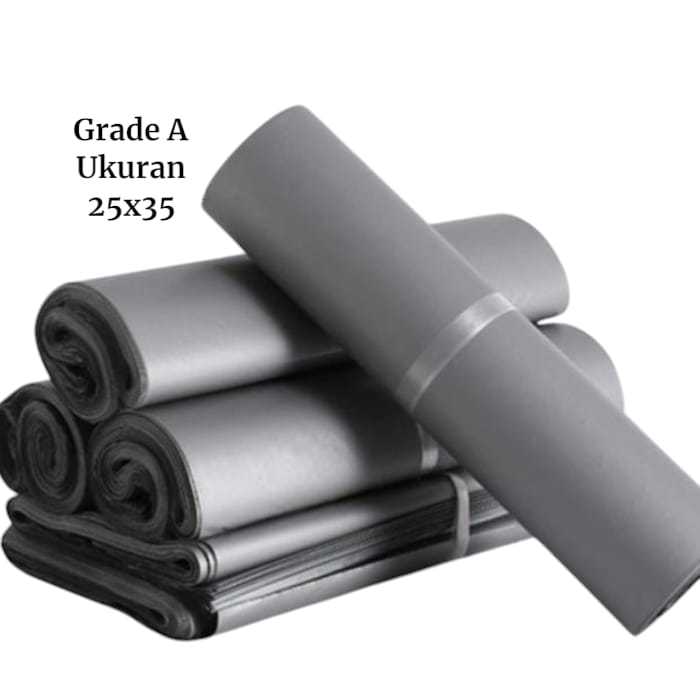 

(25x35) Plastik Polymailer Silver Grade A isi 100pcs