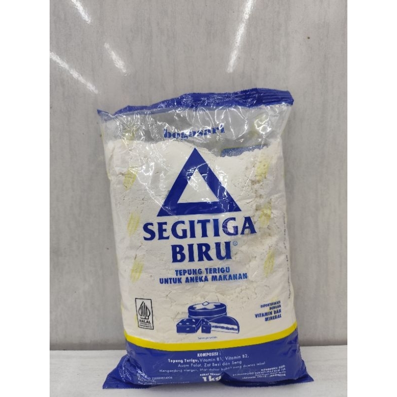 

SEGITIGA BIRU Tepung Terigu 1 kg Untuk Aneka Makanan