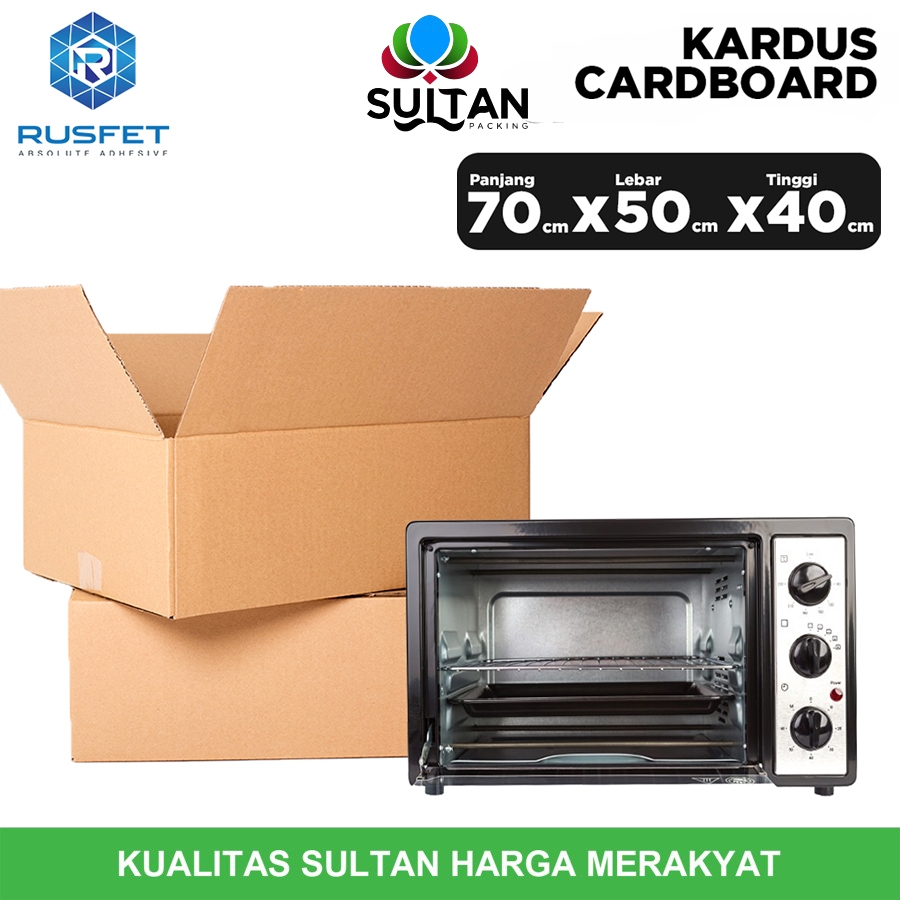 

KARDUS PACKING KARTON BOX 70x50x40cm Dus Kotak Packaging Polos tebal