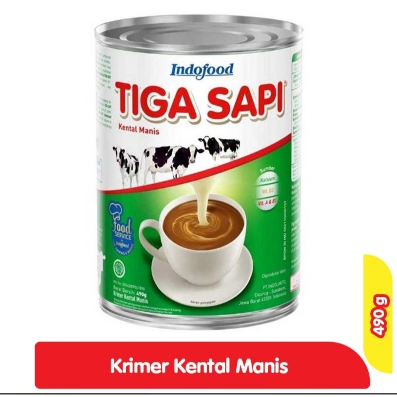 

Indofood Tiga Sapi Krimer Kental Manis