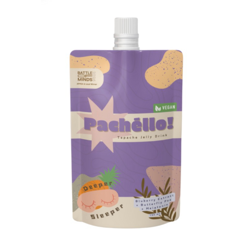 

Deeper Sleeper - Rasa Blueberry Extract + Butterfly Pea + Melatonin (150 mL) [Pachello Probiotic Tepache Jelly Drink]