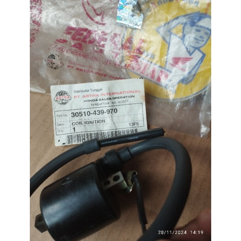 Koil Coil Honda Gl100 Gl 100 Gl Max Gl Pro Series Cdi Original Ori Termurah Langka
