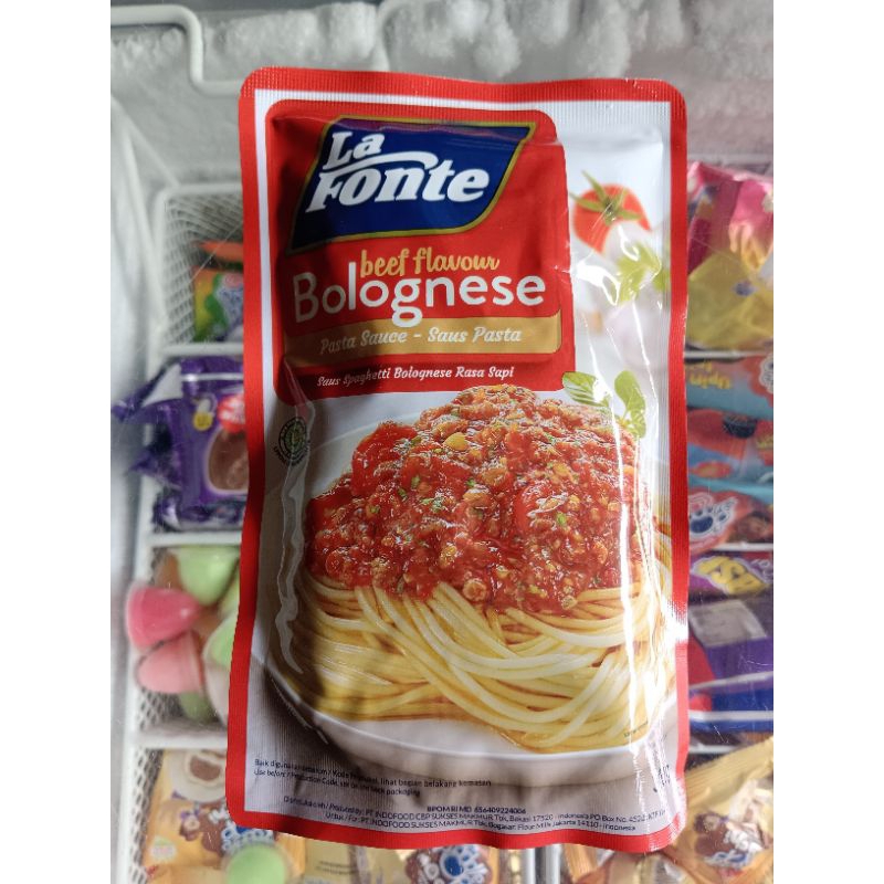 

Saus Bolognese La Fonte 315 Gram
