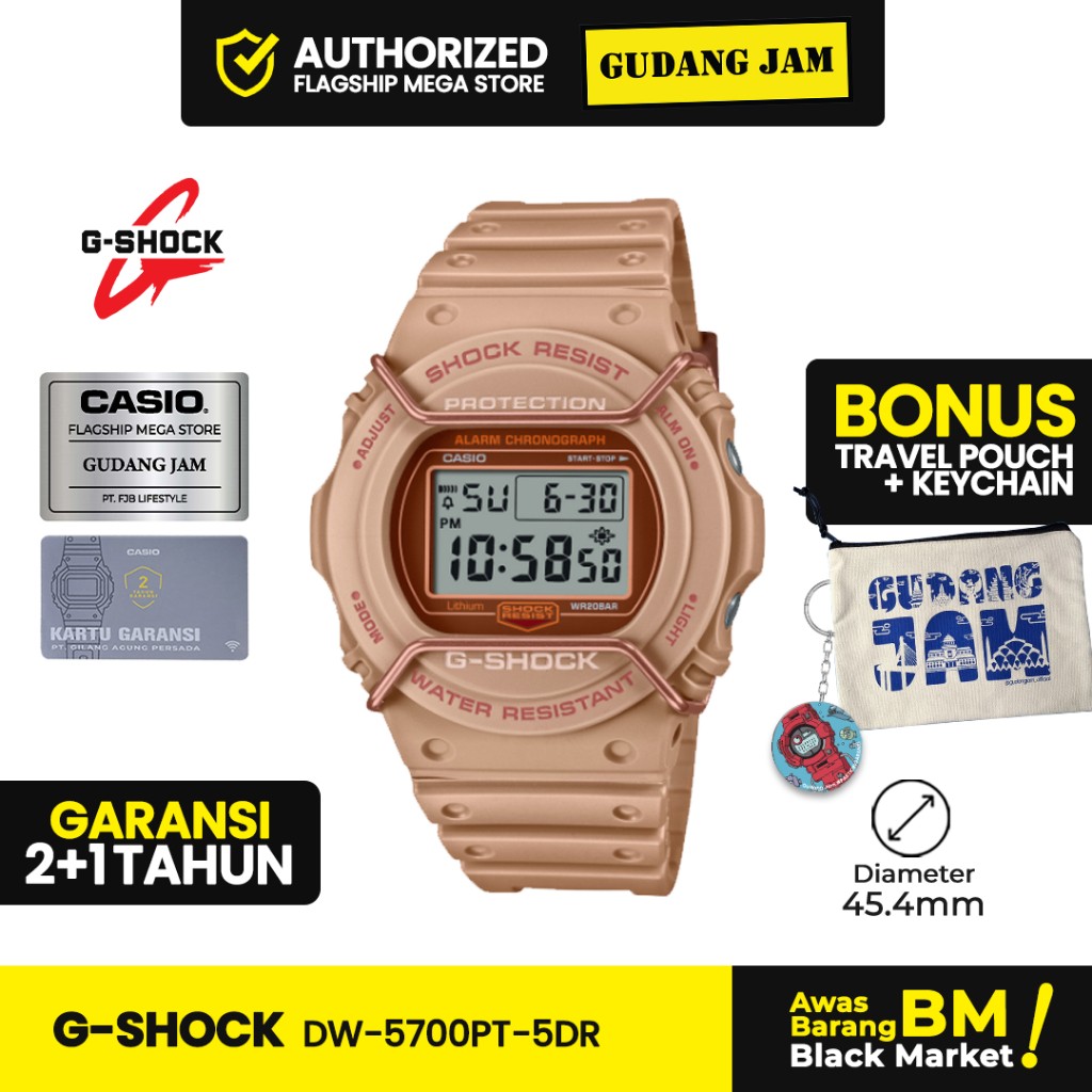 Jam Tangan G-Shock DW-5700PT-5DR DW-5700PT DW-5700 DW5700PT DW 5700PT
