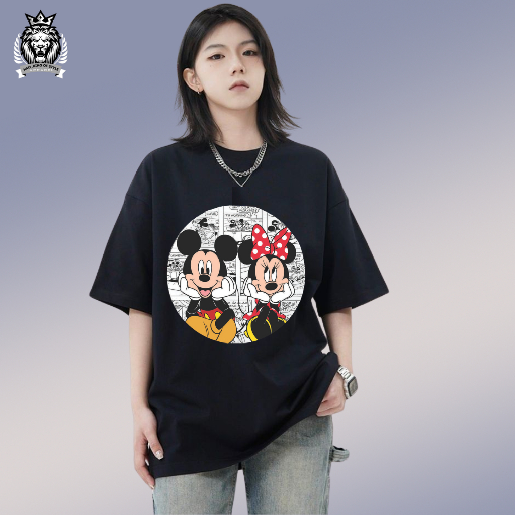 Tshirt wanita oversize / Kaos oversize wanita / Kaos mickey mouse