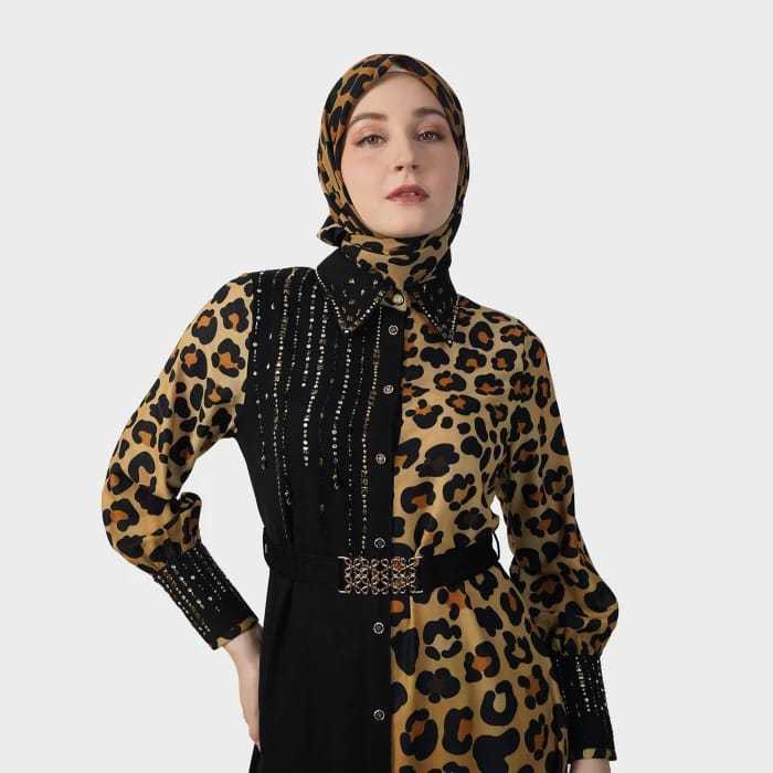 Hikmat D5813 Abaya Warna Black