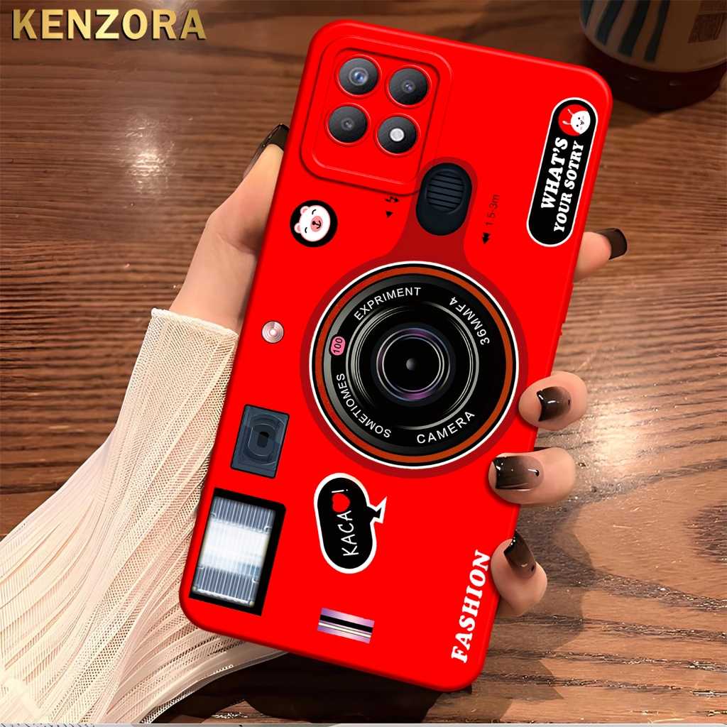 Case-REALME 8I-KENZORA-Casing Realme 8i-Fashion case-Skin handphone-Casing hp-kasing hp-Pelindung hp