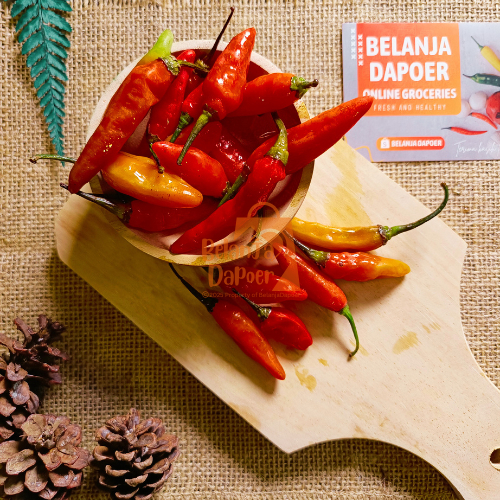 

Cabai Rawit Merah / Cabe Rawit Merah Segar Original by BelanjaDapoer