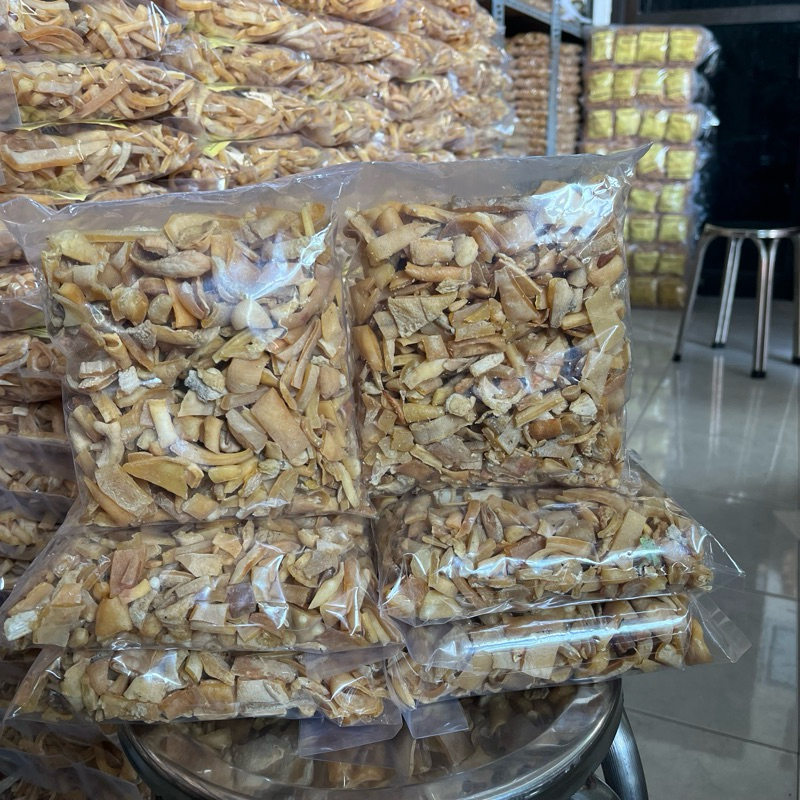 

Krecek Rambak afkiran Super / printilan krupuk kulit Sapi 1kg (2pcs)