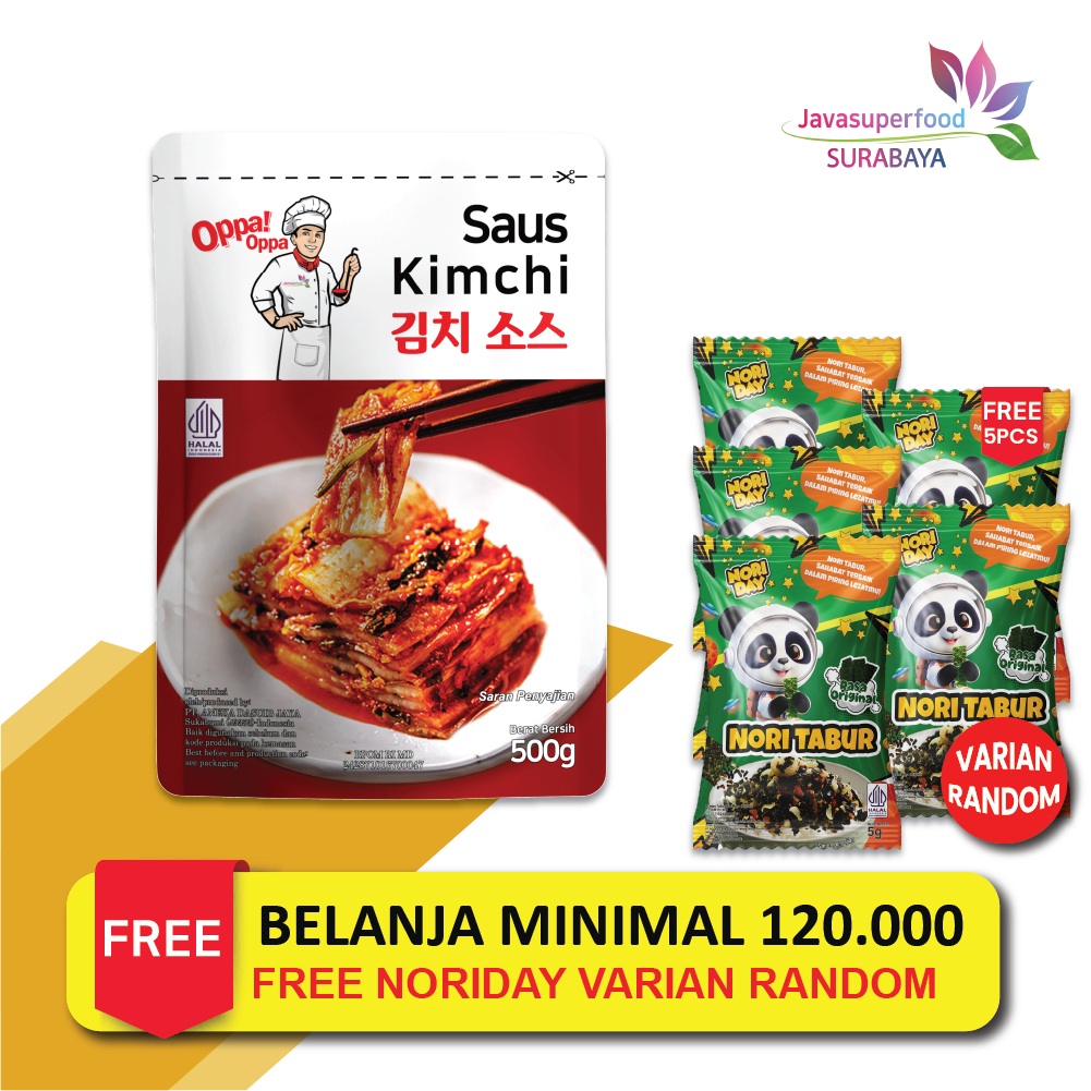 

Oppa!Oppa Saus Instan Saus Kimchi Korea 500g / Sauce Kimchi Korea (HALAL)