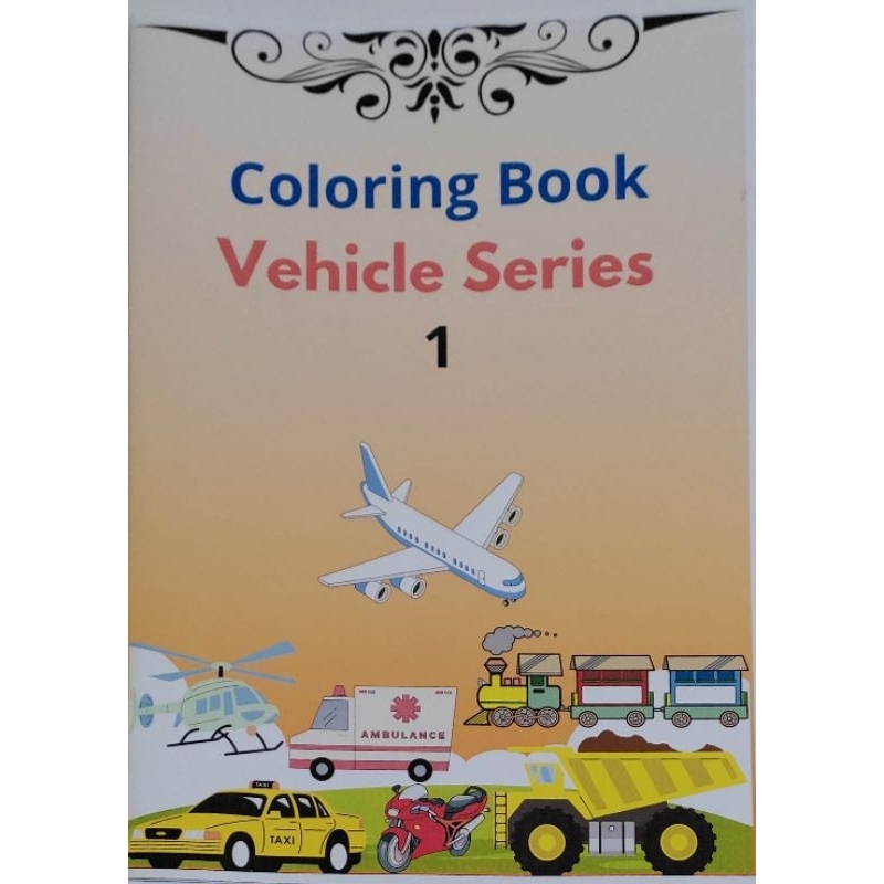 

Buku Mewarnai Kendaraan 1 / Coloring Book Vehicle Series 1