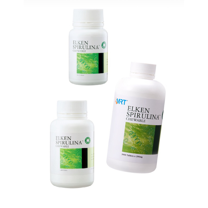 Elken Spirulina 650 / 1200 / 3000 Tablet