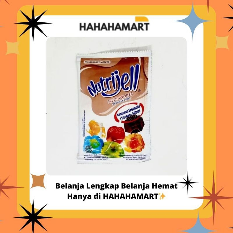 

NUTRIJEL KEMASAN EKONOMIS COKLAT & BUAH || HARGA 1BOX ISI 12PCS