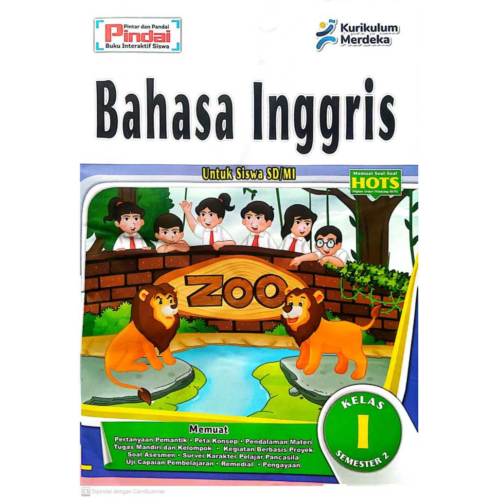 LKS Bahasa Inggris kurikulum Merdeka Kelas 1 SD/MI Semester 2