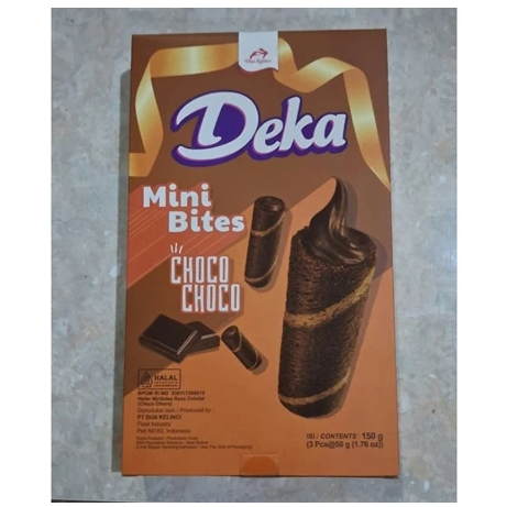 

Deka Mini Bites Choco 150gr(3pcs@50gr)