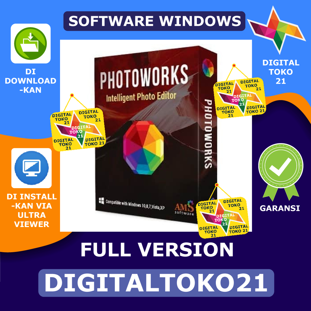 [Diinstallkan] AMS Software PhotoWorks 20.0 Full Version Software PC Komputer Laptop Windows
