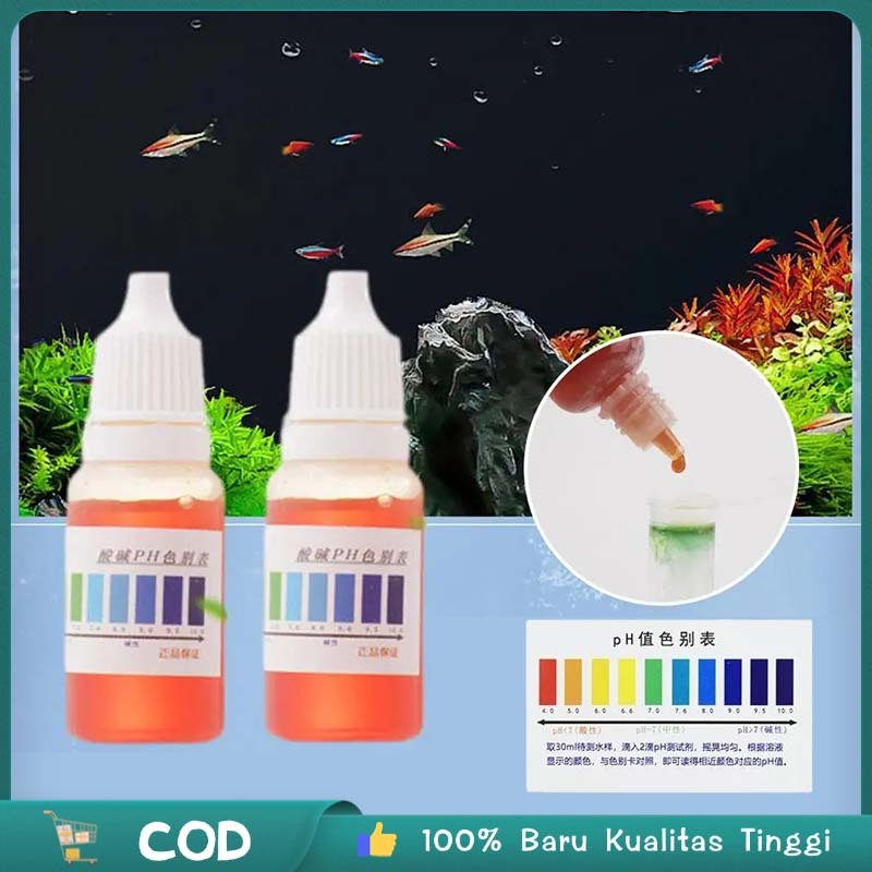 10ml Cairan Ph Tester Ph Tetes Air Pengecek Ph Air Untuk Tes Ph Air Alkali Cek Asam Basa