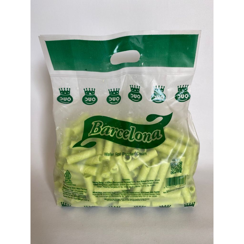 

Duo Barcelona Wafer Roll Chocolate Cream