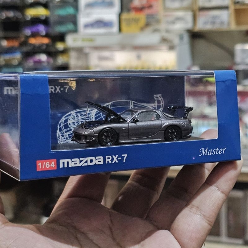Master 64 Mazda RX7 Amemiya FD3S GT wing RE inno64 lbwk bsc pop race