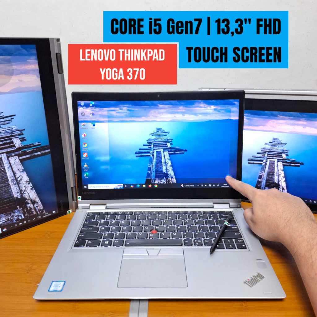 Promo Laptop 2 in 1 Touch Screen Core i7 Core i5 Core i3  Tablet PC Murah Windows Office Chrome