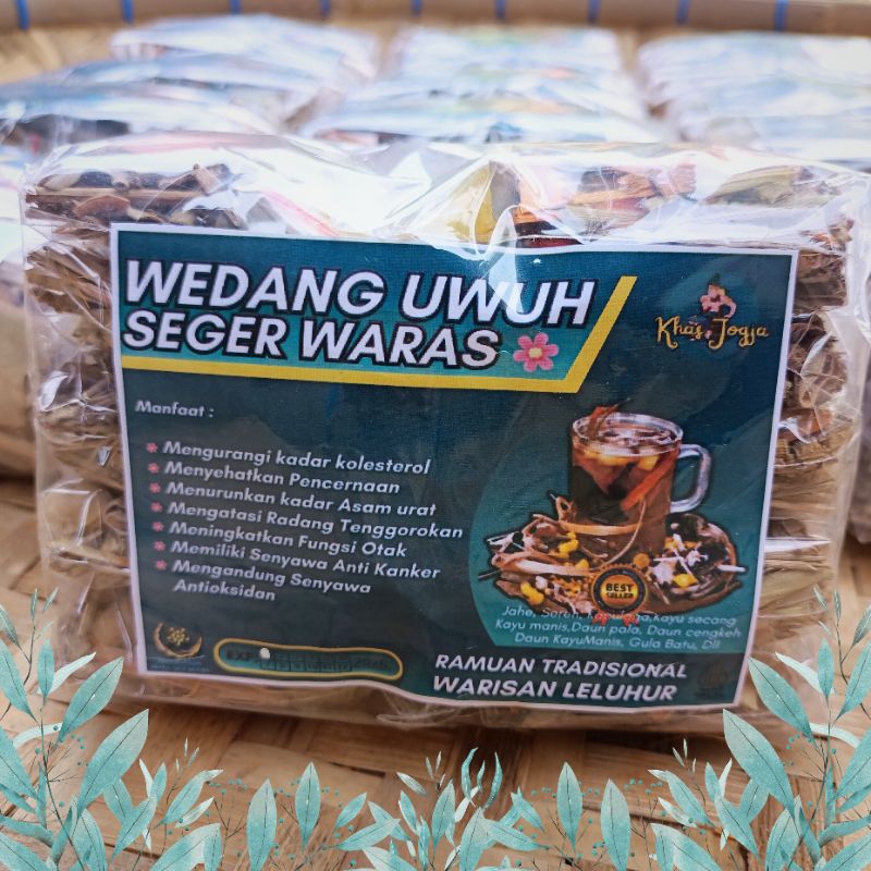 

Wedang uwuh khas jogja isi 10pcs