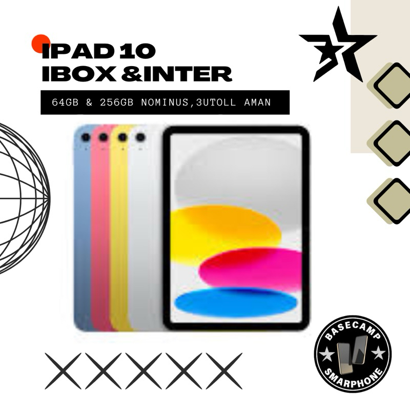 IPAD 10 IBOX & INTER NOMINUS, 256GB