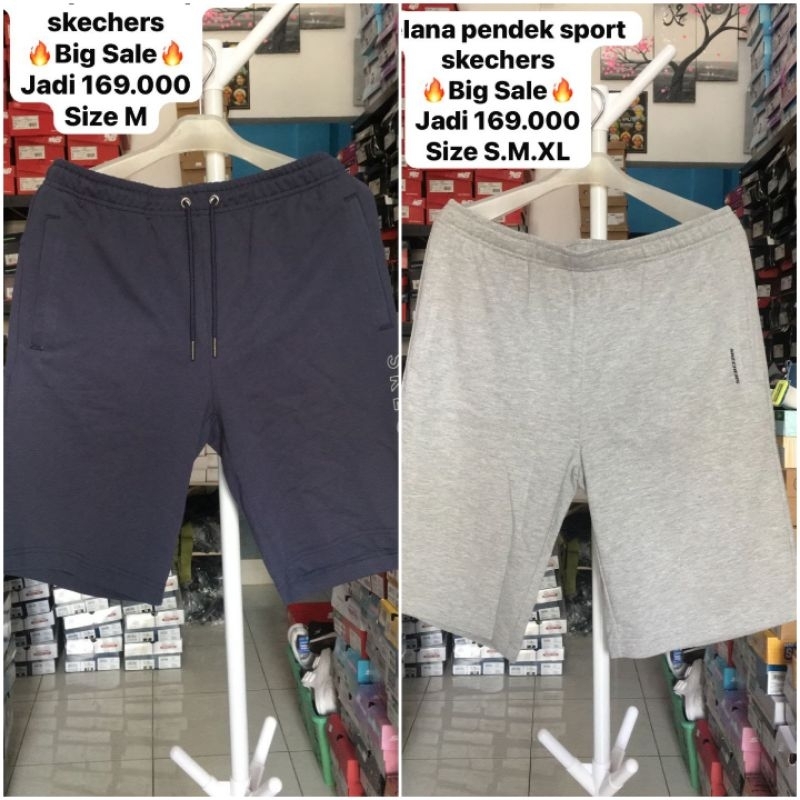 CELANA PENDEK SPORT SKECHERS NEW