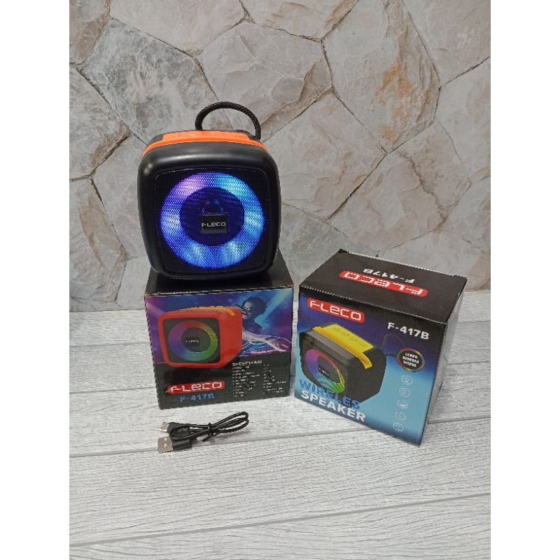 Speaker Bluetooth Portable Fleco F-417B Super Bass