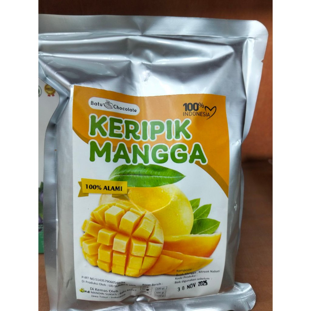 

Keripik Mangga 100% Alami