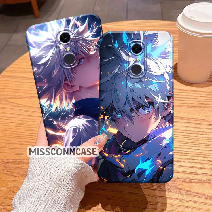 Casing Softcase Redmi 5 Plus Note 5 Note 5A Note 5 Pro Redmi 5A Motif Anime Killua Zoldyck - Casing 