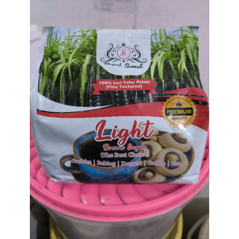 

Royal Semut light brown sugar 1kg