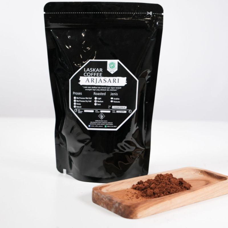 

Grounded/Bubuk Kopi Arabica Wine /250gram