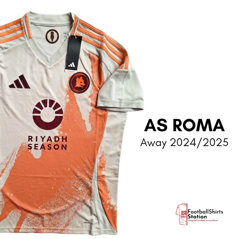 Jersey AS Roma Away 2024/2025 Size XL Original