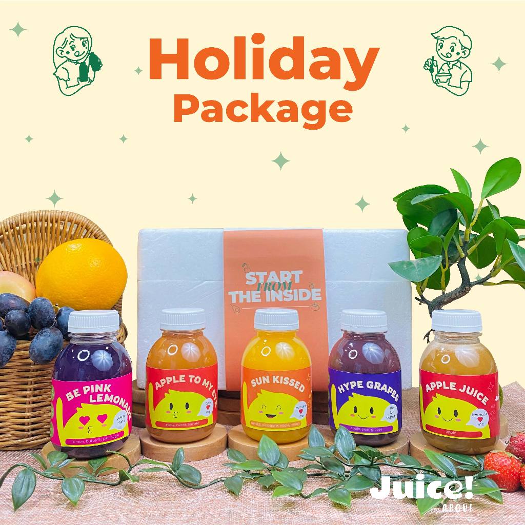 

Parcel/Hampers Juice! By ABOVE - Holiday Package
