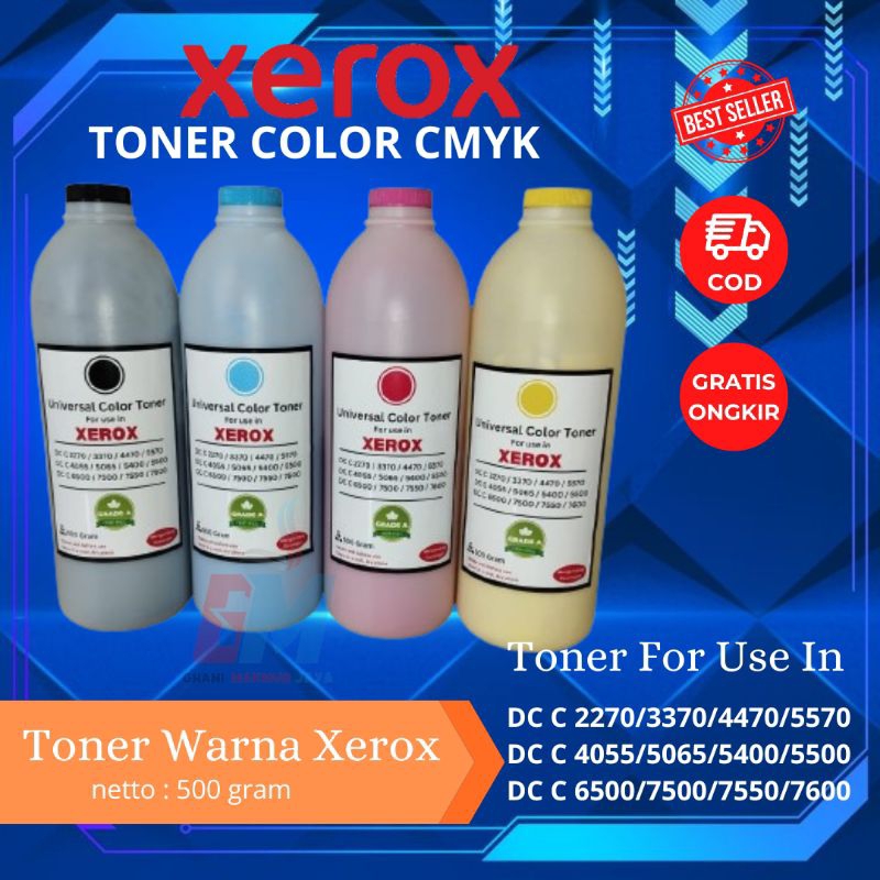 Toner Xerox Warna CMYK Universal