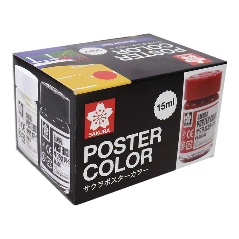 

[ORDER PISAH] POSTER COLOR SAKURA STARTER SET 6C XPW-1500