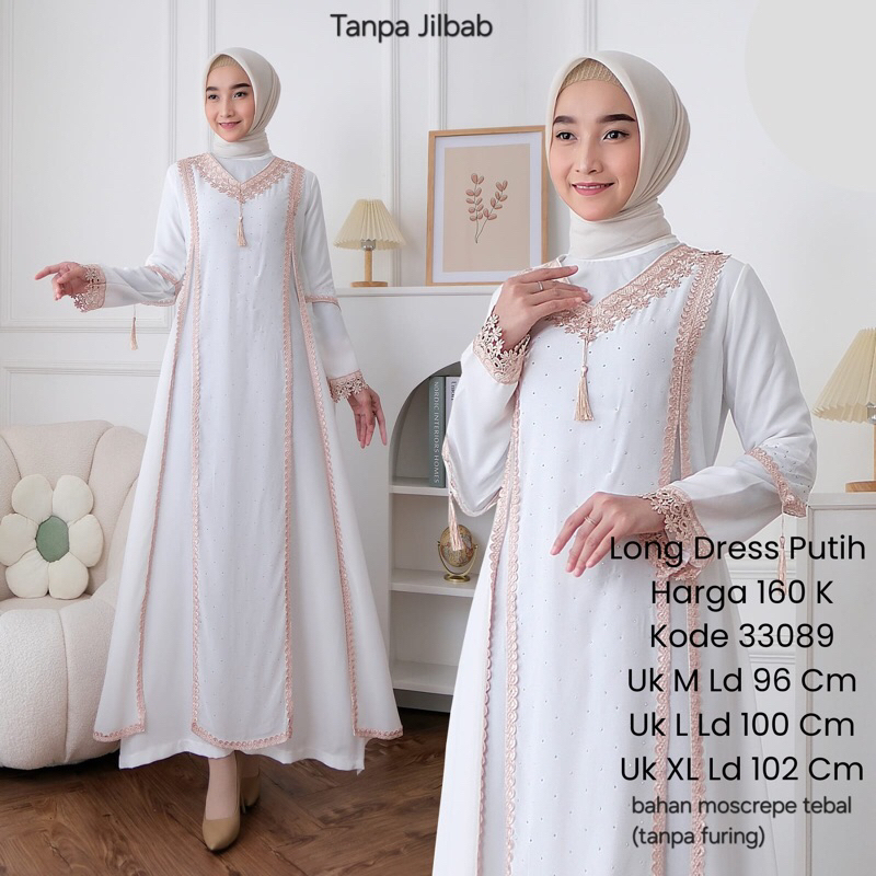 Long Dress Putih