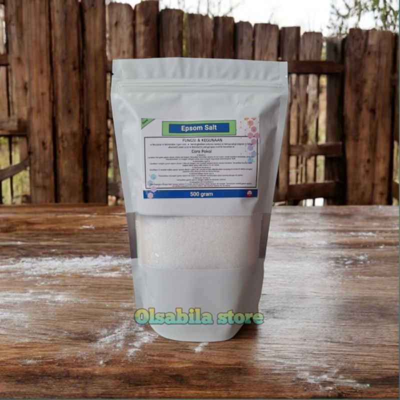 

RB EPSOM SALT 500gr / Garam inggris / magnesium sulfat/MgSO4