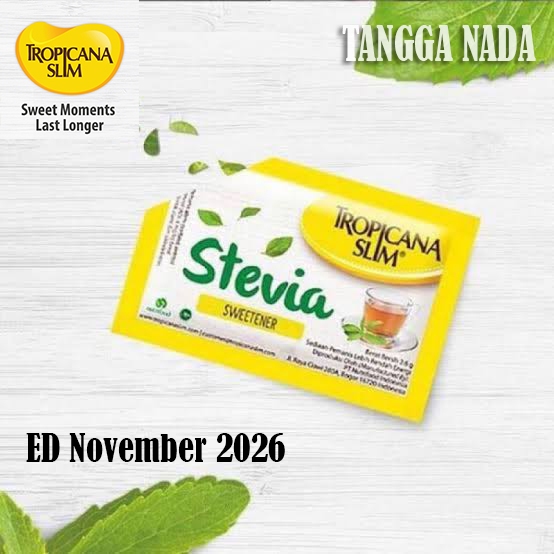 

Tropicana Slim Stevia Sweetener Gula Stevia Rendah Untuk Diet Diabetes Diabet Mpasi STEVIA