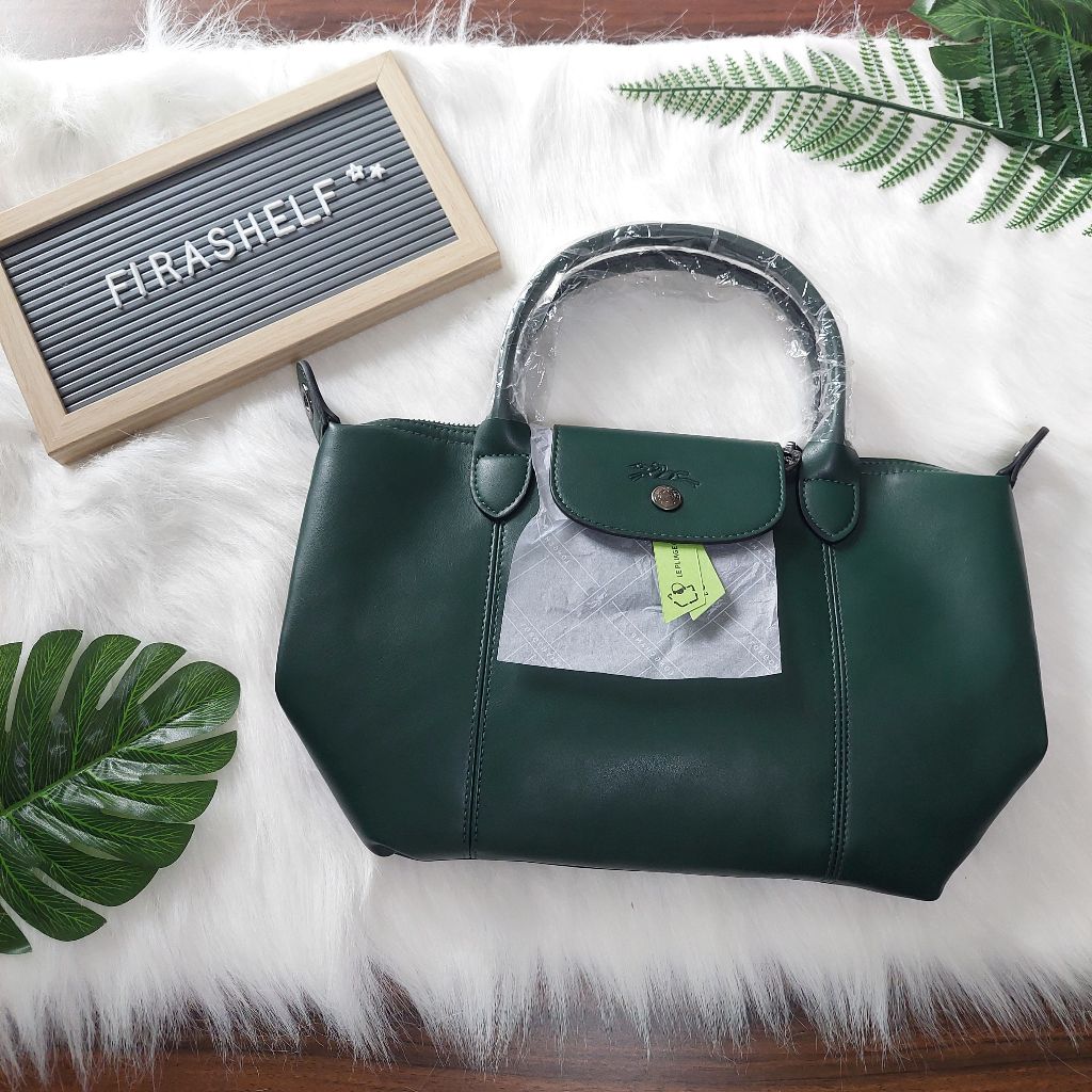 LC le pliage cuir s green bag