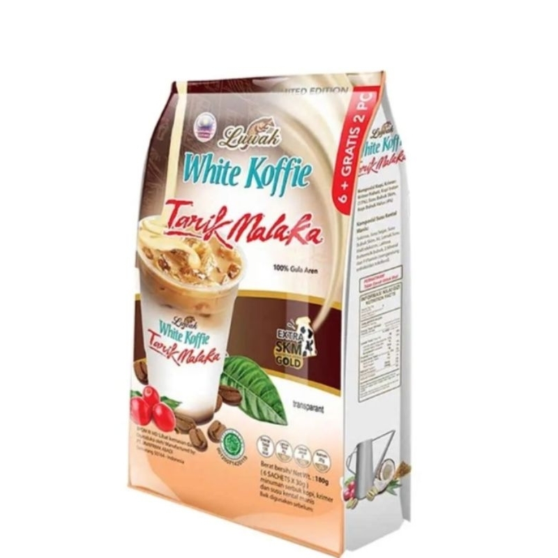 

Luwak White Koffie Tarik Malaka isi 6 Sachet