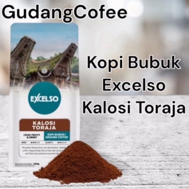 

Kopi Excelso Kalosi Toraja Bubuk 200G