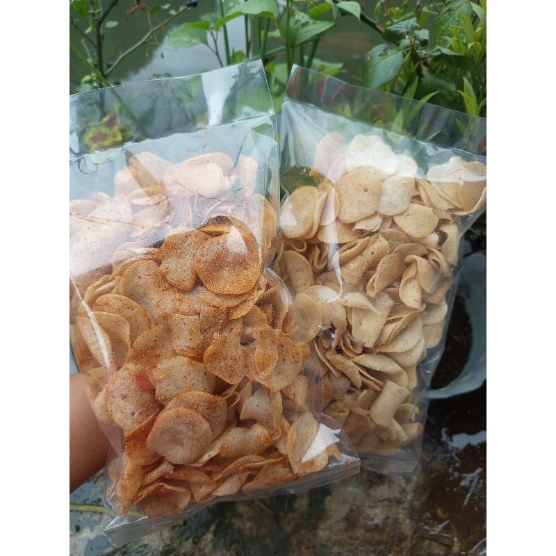 

MORING 500G /KRIPIK MOLRING/CIMOL KERING/MORING PEDAS & GURIH KILOAN ukuran 500g