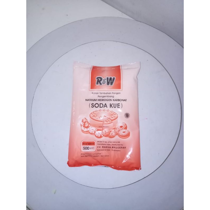 

R&W Soda Kue/pengembang natrium hidrogen karbonat 500 gram