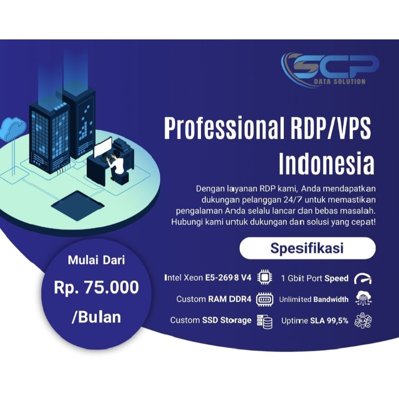 RDP / VPS INDONESIA ANTI MATI BISA PERPANJANG GARANSI